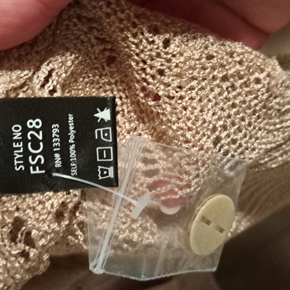 🥳HP🥳New boutique Pol mauve v neck cardigan - Picture 10 of 11